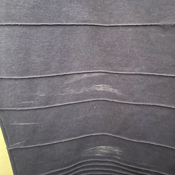 Reiss Blue Ribbed Bodycon Mini Dress - Picture 6 of 7